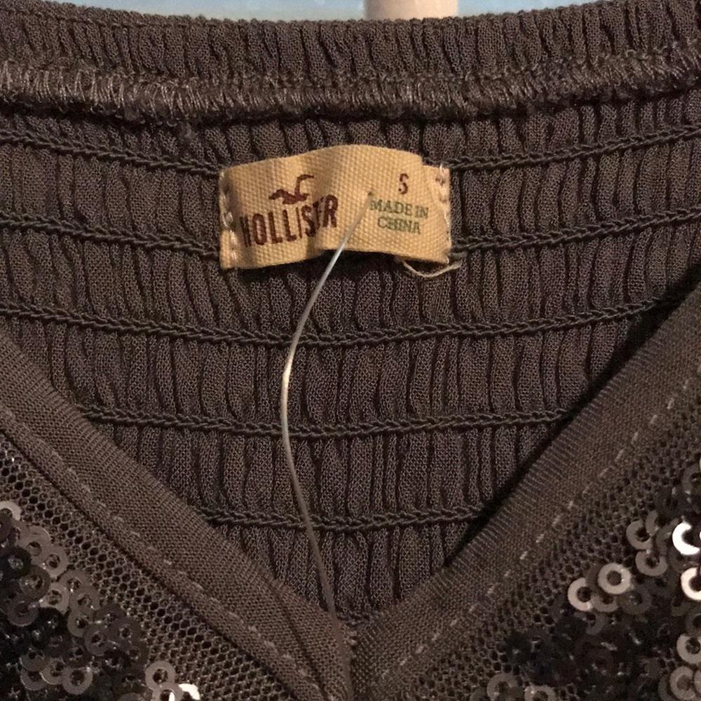 Hollister gray sequined dress - Picture 4 of 5